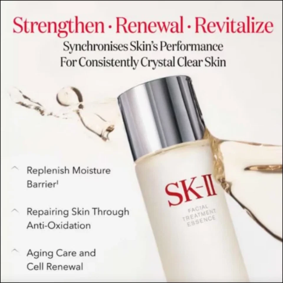 SK-II SK 2 Tratamiento Facial Esencia pitera 11oz / 330ml Tamaño Jumbo Nuevo y Sellado Foto 4 de 4