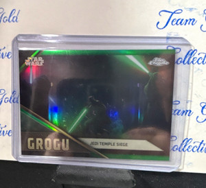 Topps Chrome Star Wars The Mandalorian Journey of Grogu JG-1 32/99 Insert