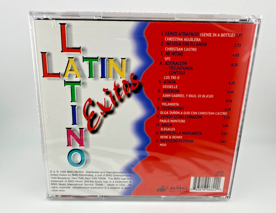 Latin Latino Exitos by Various [ NEW CD, 1999 Sony BMG ] * SEALED ...