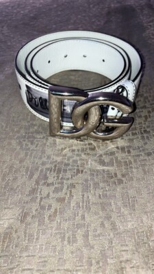 小物 D&G calligraphy logo buckle belt D&G calligraphy logo buckle belt