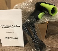 Two Barcode Scanner Handheld USB CCD Cordless Barcode Scanner Symcode Bluetooth