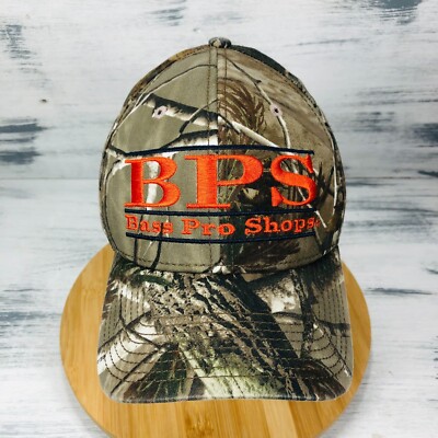 Bass Pro Shop Hat Mens Snapback Camouflage The Game Woodlands
