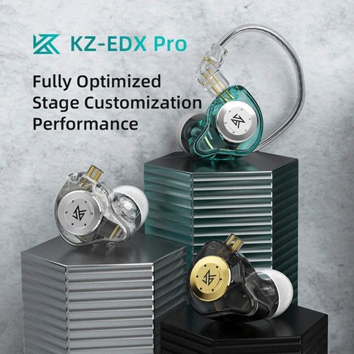 KZ EDX pro Earphones Bass In Ear Monitor Headphones Sport Noise Cancelling HIFI - Zdjęcie 6 z 12