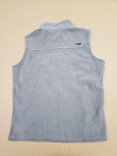 Mountain Khakis Medium Classic Fit Fleece Mens Vest Gray Pocket Pop Top Vest - Picture 5 of 15