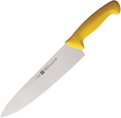 Henckels Zwilling Master Chef's Kitchen Knife 10'' Stainless Blade Plastic Handle