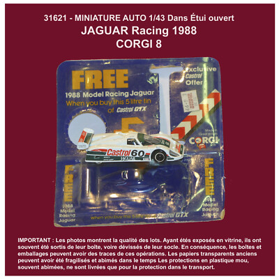 STARTER - JAGUAR XJR9 Castrol 1ère Daytona 1988 KIT Résine BO 1/43 EUR 52,90 - FR