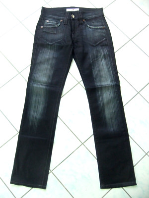 NEU Freeman T. Porter Jeans Hose Gr. W26 Länge 101cm Vintage Satin 525 indigo