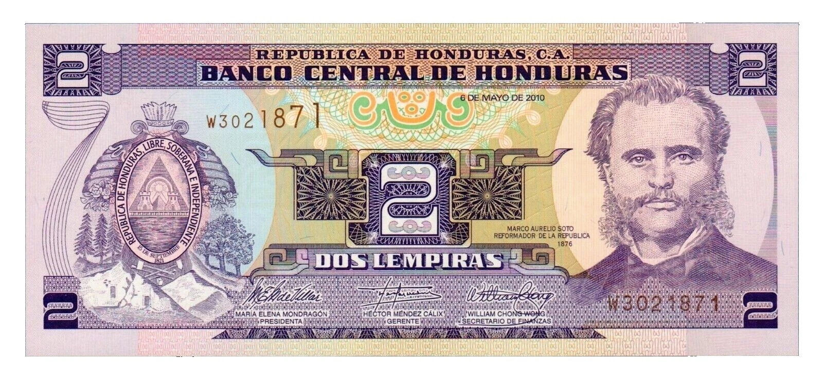 Sin certificación 2010 billetes de Norteamérica y Centroamérica