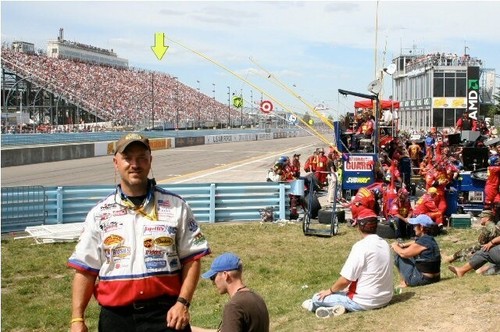 Joey Logano #20 Race Used NASCAR LANDESWIDE Lugnut Sept. '08 Dover 14th Place - Bild 4 von 10