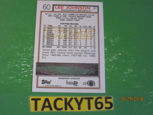 1992 TOPPS GOLD PARALLEL SINGLE CARD(S) YOU CHOOSE - Picture 54 of 270