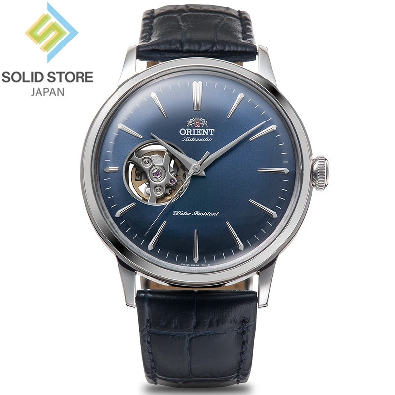 ORIENT CLASSIC Bambino RN-AG0008L Automatic Watch Navy Leather