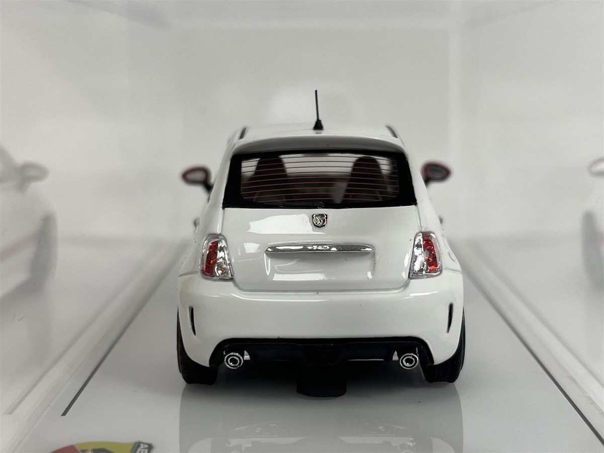 1/43 TSM ABARTH アバルト 595 Gara ガーラ ホワイト Fiat Abarth 595 Gara White 1:43 Scale TSM 430616 | eBay