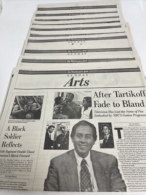 The Washington Post :Sunday Arts Magazine Lot 10 1997