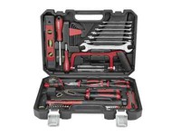 Werkzeugkoffer 64-Teilig + Wasserwaage HandsäGe Zangen Hammer NEU-OVP