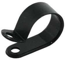  25/Pack 5/8" Cable Clamp Black UV Resistant Wire CC0562