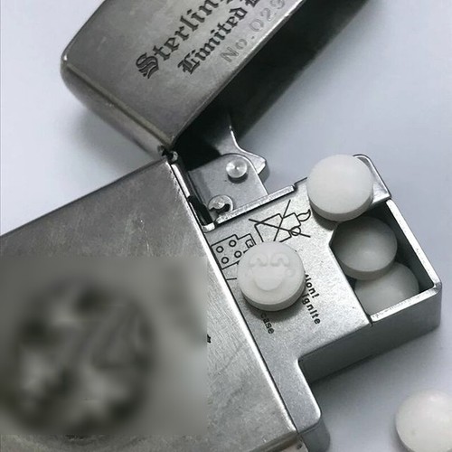 EDC Stainless Steel Insert Portable Candy Chewing Gun Medicine Box Storage - Picture 1 of 12