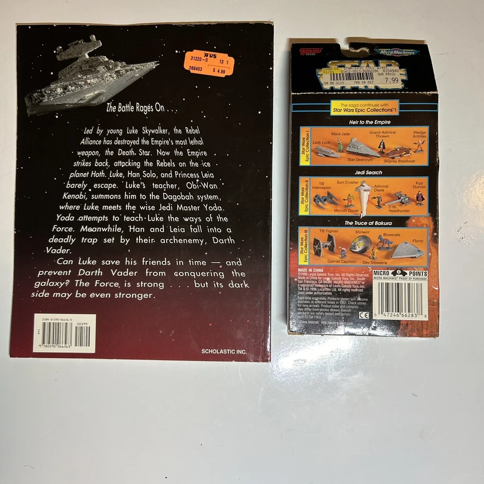 Star Wars: Tregua en Bakura 1996 y El Imperio Contraataca Storyboard 1997 Foto 2 de 4