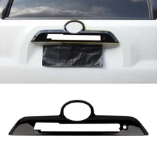 Black Exterior Rear Trunk Tailgate Handle Frame Cover Trim Decor For 4Runner 10+