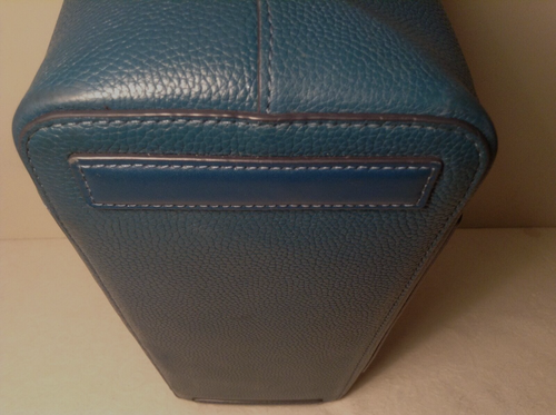 "Michael Kors"exp. Beuteltasche Schultertasche türkis Pebl.Leder + gratis Geldbörse UVP 445.- - Bild 16 von 21