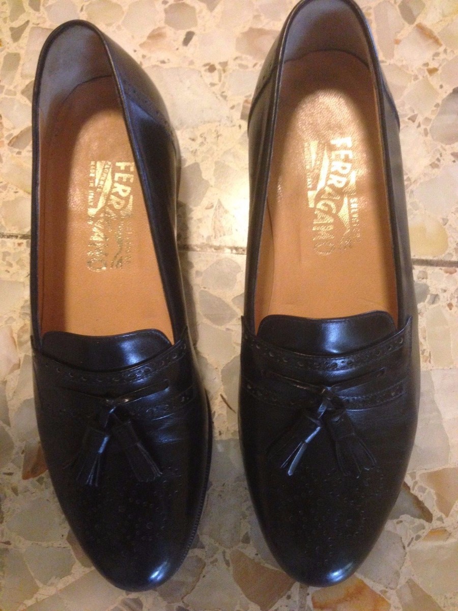 Salvatore Ferragamo ドレスシューズ 7.5 (US) salvatore ferragamo mens shoes 7.5 D tassel loafers | eBay