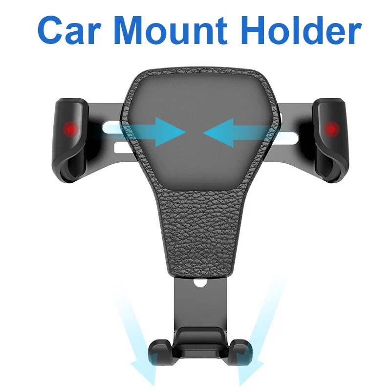For Phone Universal Car Mobile Phone Holder Air Vent Mount Cell-Phone Holder - Image 2 of 4