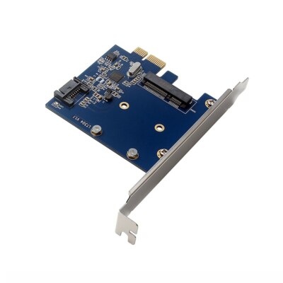 1PCS ASM1061 Express Chipset Cards PCI X1 to SSD SATA3.0 Expansion NEW