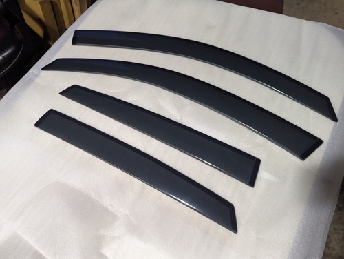 Fits For 2014-2024 Porsche Macan 95B Window Visor Weather Shield Rain Guard - Foto 2 di 7