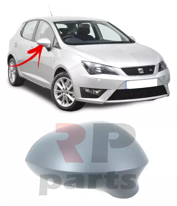 FOR SEAT IBIZA 08 16 LEON 09 12 NEW WING MIRROR COVER CAP FOR PAINTING RIGHT