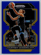 Courtney Vandersloot 2022 Panini Prizm WNBA Blue Prizm /149 #103