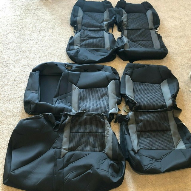 2014-2019 Toyota Tundra CrewMax Sr5 OEM Cloth Seat Covers for sale