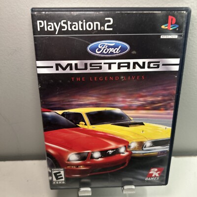 Ford Mustang: The Legend Lives  Playstation 2 PS2 - Complete CIB