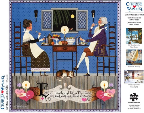 Buffalo Games - Charles Wysocki - Dining Sweethearts - 300 Piece Jigsaw...  - Bild 5 von 5