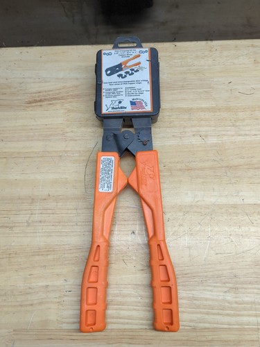 SharkBite 23100 Multi-Head 5000 lbs Force 3/8" to 1" PEX Crimp Ring Tool Kit NEW