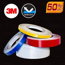 3M REFLECTIVE High Visibility Durable DIY Self-Adhesive Roll Decal Tape Stickers