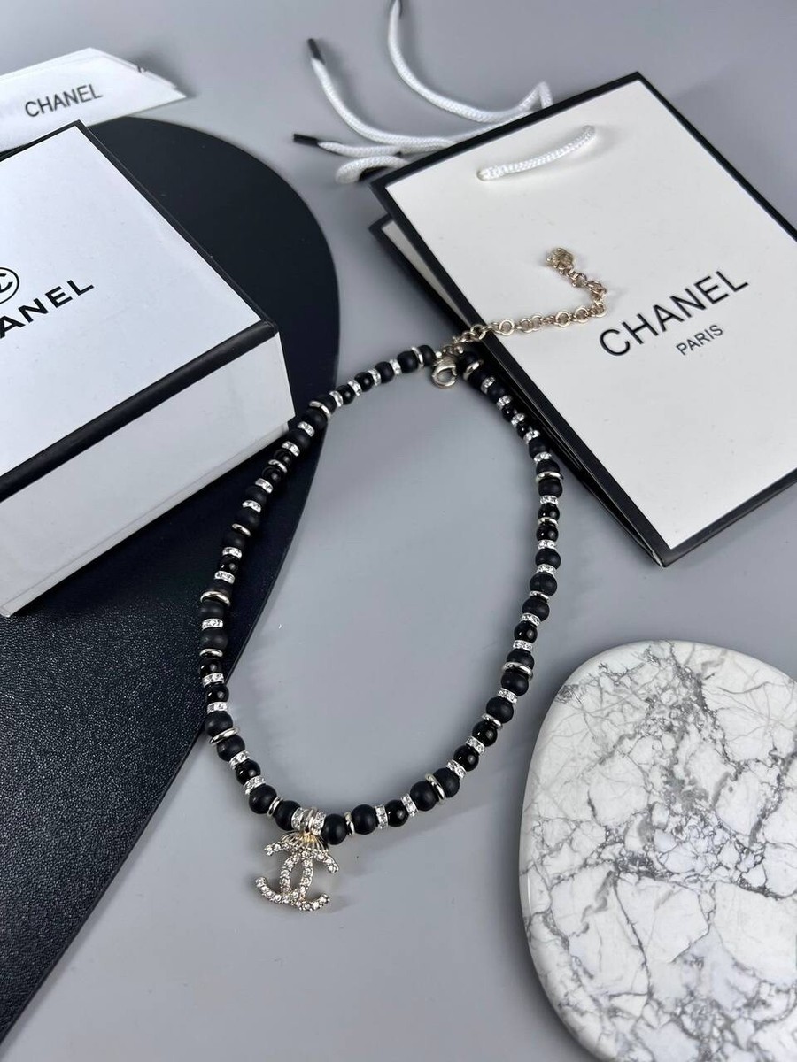 ★PEARLY MORE★ Volume Heart Ball Chain Necklace PEARL HEART BOW BALL CHAIN DOUBLE LAYER NECKLACE | 80N91480