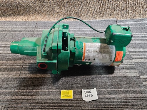 Myers HJ100S-01 Shallow Well Jet Pump 1 HP 230V Cast Iron *SOME MARKS ON ITEM* - Picture 10 of 10