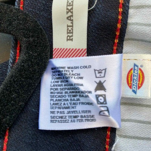 Dickies Women's Stretch Relaxed 5-Pockets Capri Blue Denim Jeans Size 8 - 第 9/11 張圖片