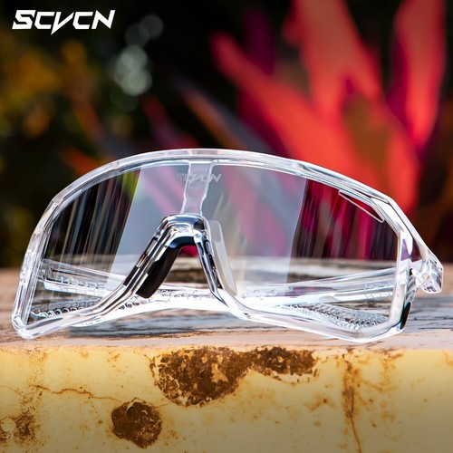 Photochromic Cycling Glasses Sports MTB Sunglasses UV400 Running Driving Goggles - Picture 13 of 23