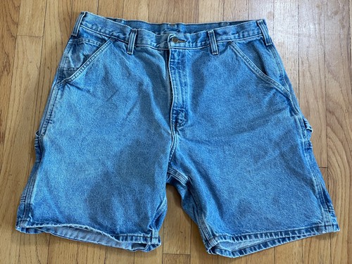 Mens Carhartt Carpenter Jean Denim Work 