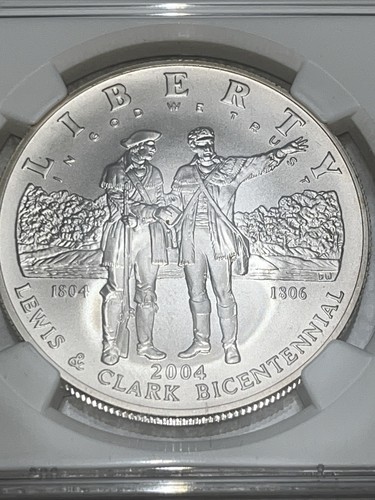 2004 P Lewis & Clark $1 MS69 NGC Certified - Picture 3 of 4