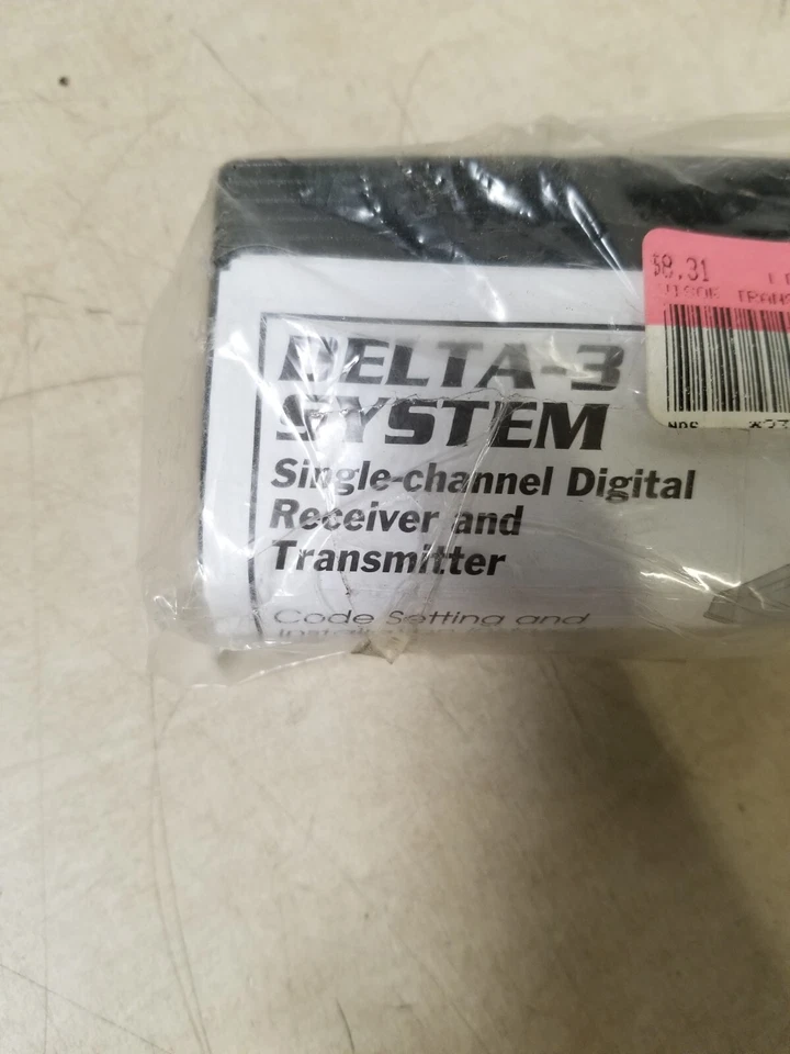 Delta 3 System Receiver And Transmitter MD1606 - Imagem 2 de 4