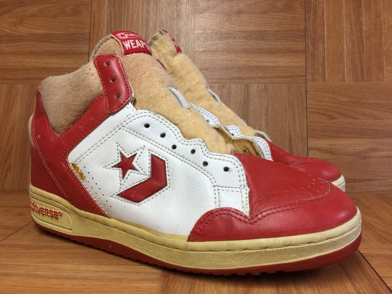 Vintage🔥 Converse Weapon Original 1980’s Basketball Byrd Magic Erving ...