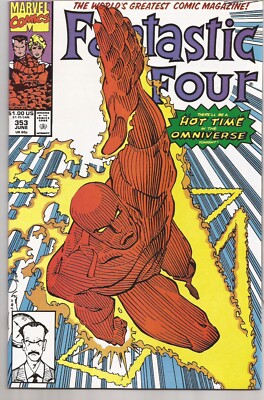 THE FANTASTIC FOUR #353   KEY ISSUE   WALT SIMONSON COVER ART   DIRECT EDITION