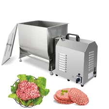 Hakka Electric Tilt Tank Meat Mixer 60lbs 30L Capacity Countertop Mixing Machine