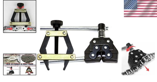 Compact Roller Chain Breaker and Puller Kit for Efficient Bike/Motorcycle Repair - Picture 2 of 9