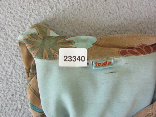 Tianello Shirt Womens Medium Brown Floral Made in USA Tencel Rayon Casual Ladies - Picture 13 of 13
