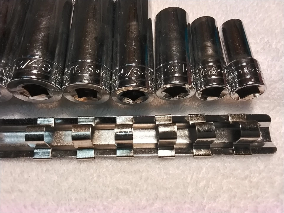 8PC S-K 3/8" Drive DEEP SOCKET SET SAE - Image 4 of 4