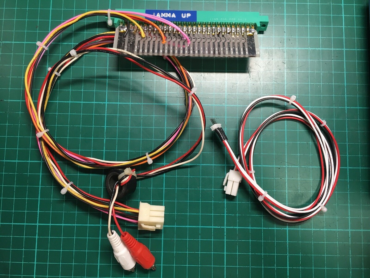 Jamma adapter Egret 2 Capcom Impress Power amp box CPS2 Q