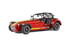SOLIDO 1:18 Cathermam Seven 275 Academy Rosso Metallizzato e Giallo 2014 S1801804