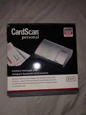 CardScan Personal V8 60 II Portable Business Card Scanner Contact Organizer